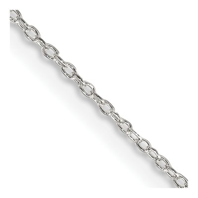 Sterling Silver 1.1mm Forzantine Chain