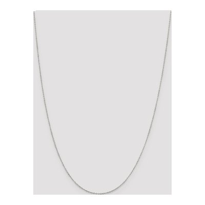 Sterling Silver 1.1mm Cable Forzantine Chain – view 4