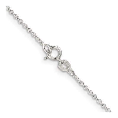 Sterling Silver 1.1mm Forzantine Chain – view 3
