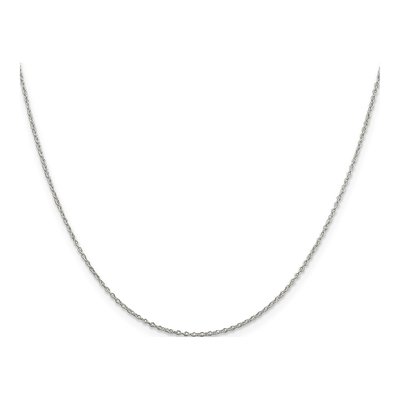 Sterling Silver 1.1mm Forzantine Chain – view 2