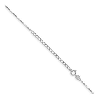 Sterling Silver 1.1mm Forzantine Chain – view 3