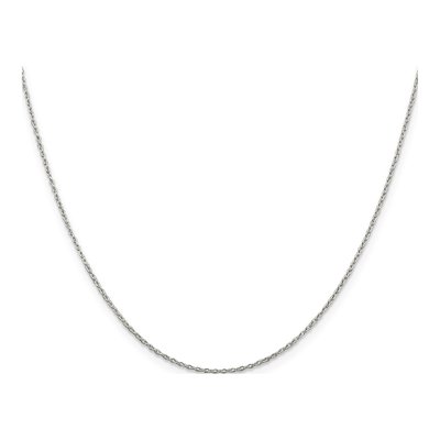 Sterling Silver 1.3mm Cable Forzantine Chain – view 2