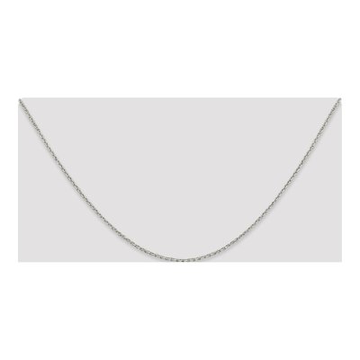 Sterling Silver 1.25mm Diamond-Cut Cable Forzantine Chain – view 4