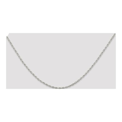 Sterling Silver 1.3mm Elongated Box Chain – view 4