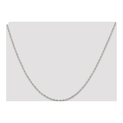 Sterling Silver 1.3mm Elongated Box Chain – view 4