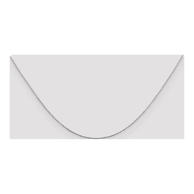Sterling Silver 0.6mm Oval Box Chain – view 4