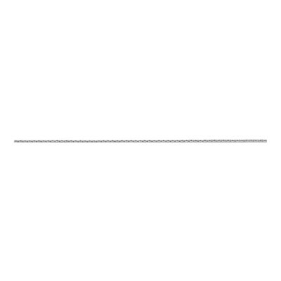 Sterling Silver 0.6mm Oval Box Chain – view 3