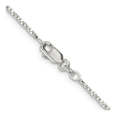 Sterling Silver 1.35mm Twisted Box Chain – view 3