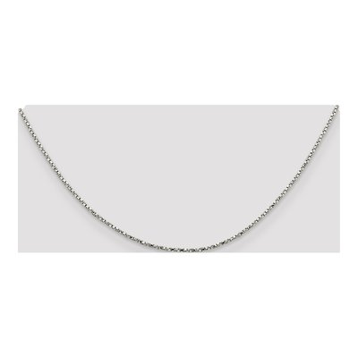 Sterling Silver 1.35mm Twisted Box Chain – view 4