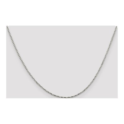 Sterling Silver 1.35mm Twisted Box Chain – view 4