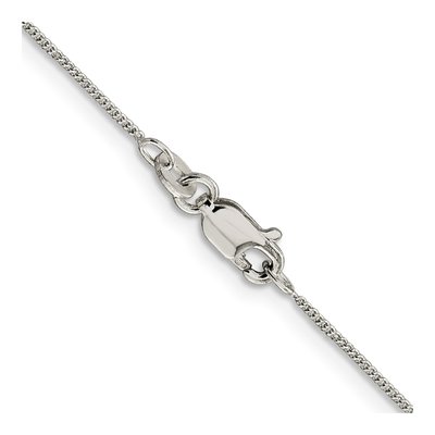Sterling Silver 0.8mm Curb Chain – view 3