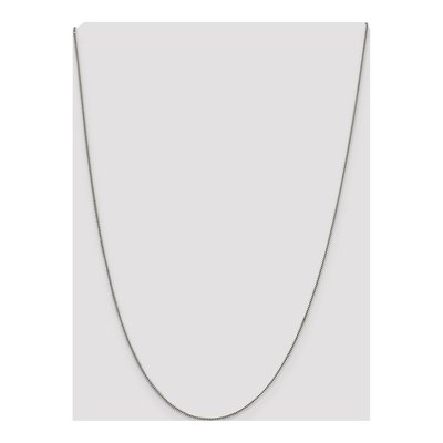 Sterling Silver 1mm Curb Chain – view 4