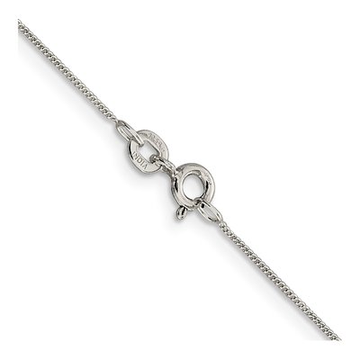 Sterling Silver 0.5mm Curb Chain – view 3