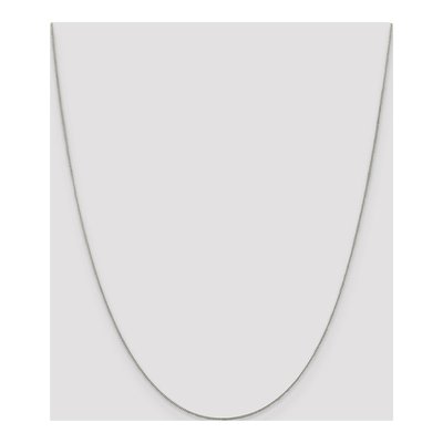 Sterling Silver 0.5mm Curb Chain – view 4