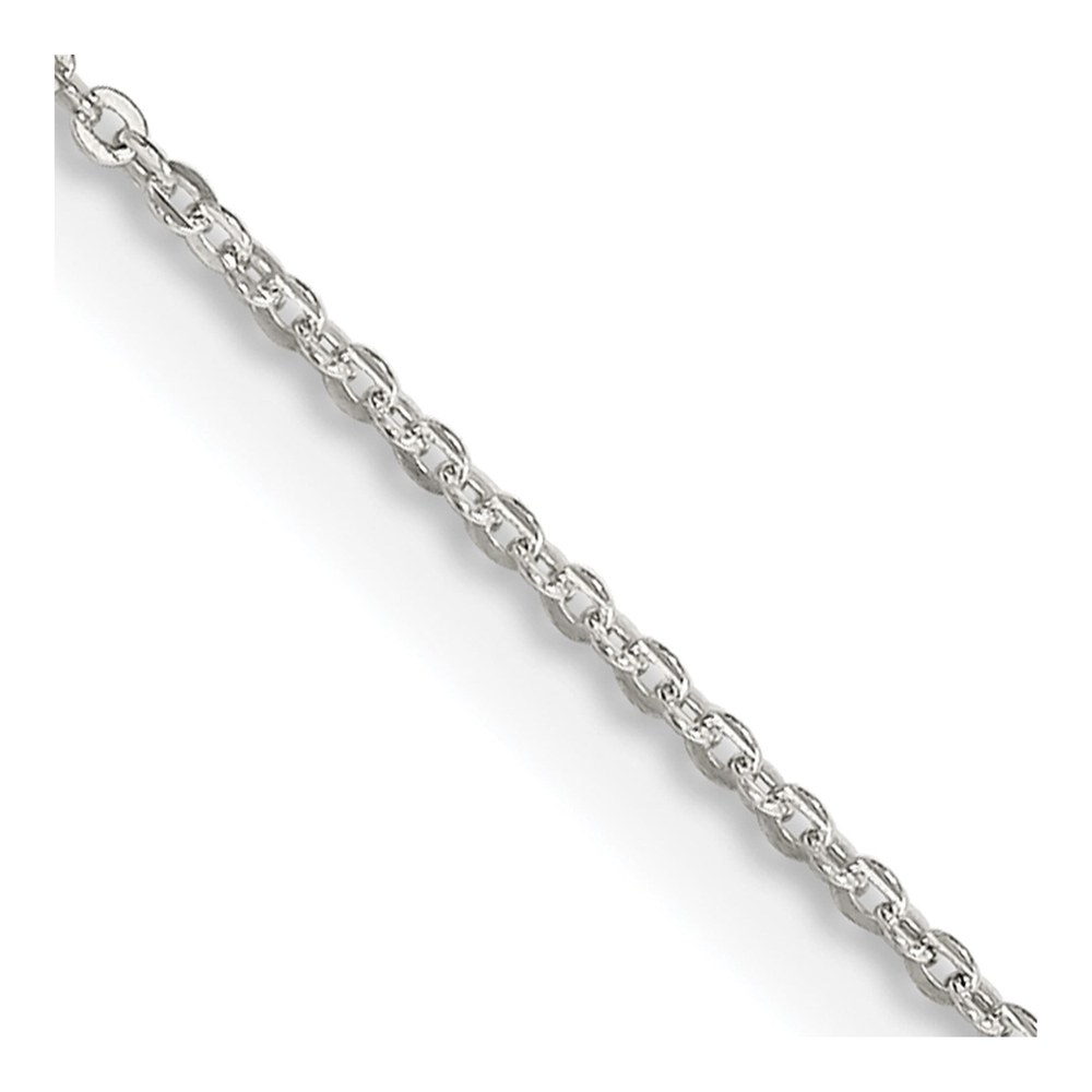 Sterling Silver 1.15mm Flat Cable Chain