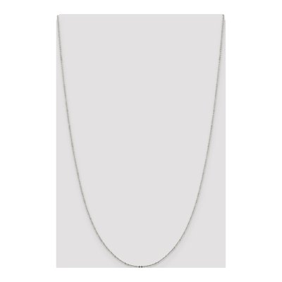 Sterling Silver 1.15mm Flat Cable Chain – view 4