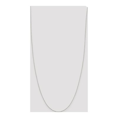 Sterling Silver 1mm Diamond-Cut 8-Sided Cable Chain – view 4