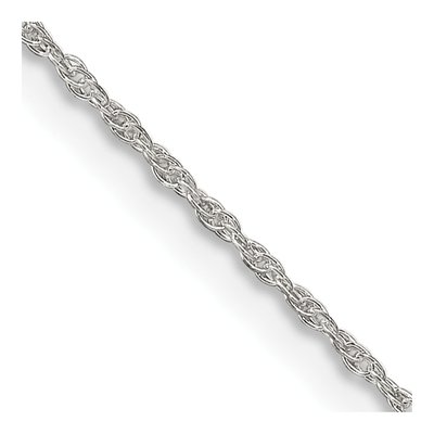 Sterling Silver 1.25mm Rope Chain