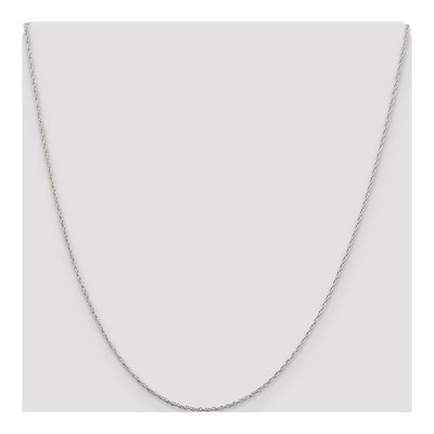 Sterling Silver 1.25mm Rope Chain – view 4