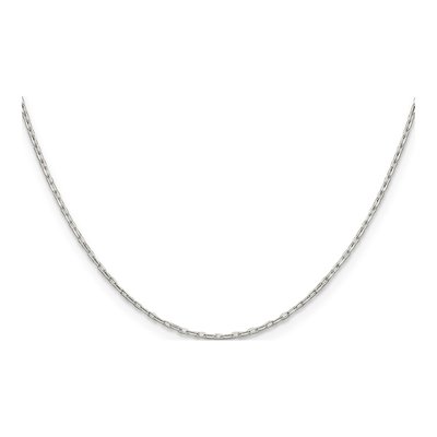 Sterling Silver 1mm Cable Chain – view 2