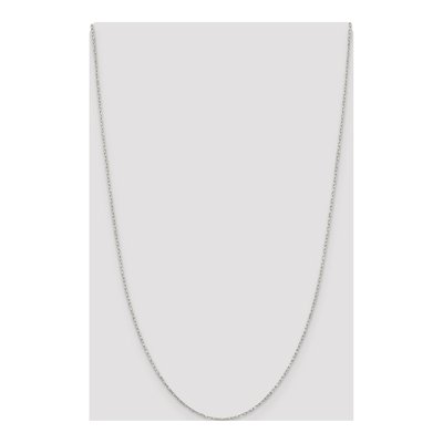 Sterling Silver 1mm Cable Chain – view 4