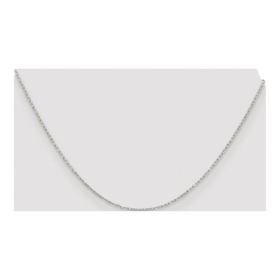 Sterling Silver 1mm Diamond-Cut Cable Chain – view 4