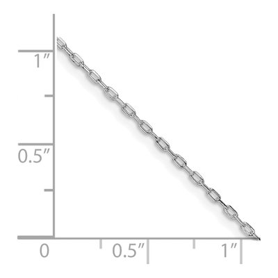 Sterling Silver 1mm Diamond-Cut Cable Chain – view 3