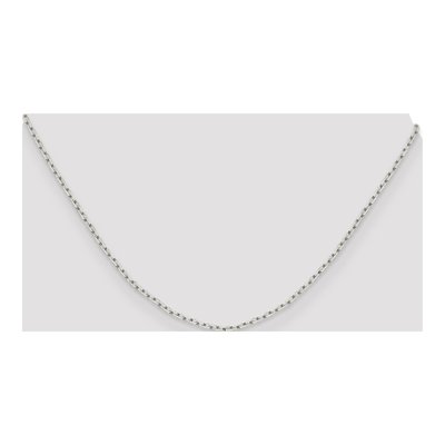 Sterling Silver 1.65mm Diamond-Cut Cable Chain – view 4