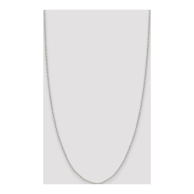 Sterling Silver 1.65mm Diamond-Cut Cable Chain – view 4