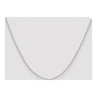 Sterling Silver 1.65mm Diamond-Cut Cable Chain – view 4