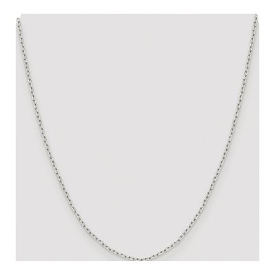 Sterling Silver 1.65mm Diamond-Cut Cable Chain – view 4