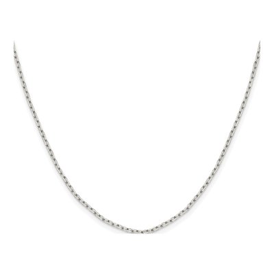 Sterling Silver 1.65mm Diamond-Cut Cable Chain – view 2