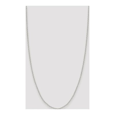 Sterling Silver 1.65mm Diamond-Cut Cable Chain – view 4