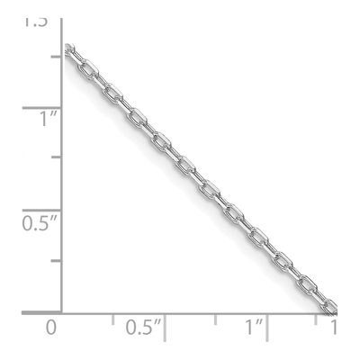 Sterling Silver 1.65mm Diamond-Cut Cable Chain – view 3