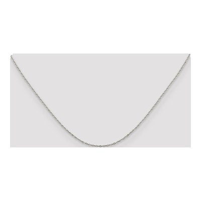 Sterling Silver 0.5mm Flat Cable Chain – view 4