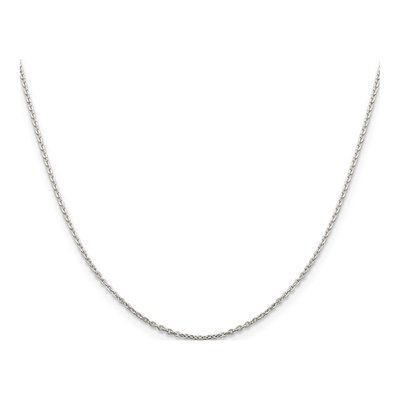 Sterling Silver 1mm Flat Cable Chain – view 2