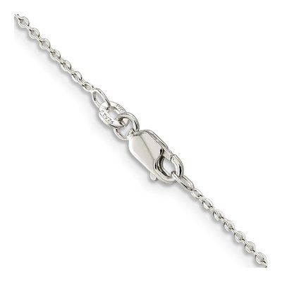 Sterling Silver 1mm Flat Cable Chain – view 3