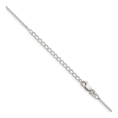 Sterling Silver 1mm Flat Cable Chain – view 3