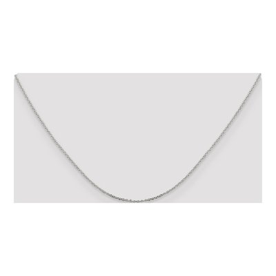Sterling Silver 0.95mm Diamond-Cut Forzantine Chain – view 4