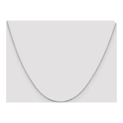 Sterling Silver 0.95mm Diamond-Cut Forzantine Chain – view 4