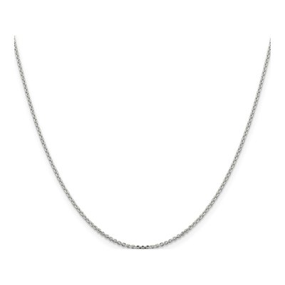 Sterling Silver 1.4mm Diamond-Cut Forzantine Chain – view 2