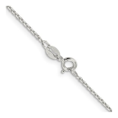Sterling Silver 1.4mm Diamond-Cut Forzantine Chain – view 3