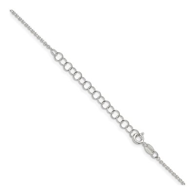 Sterling Silver 1.4mm Diamond-Cut Forzantine Chain – view 3