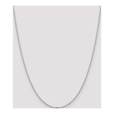 Sterling Silver 1.4mm Diamond-Cut Cable Forzantine Chain – view 4