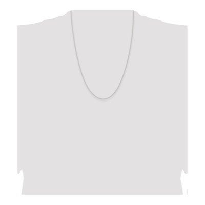 Sterling Silver 1.6mm Forzantine Chain – view 4