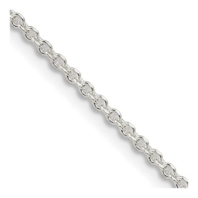 Sterling Silver 1.85mm Diamond-Cut Forzantine Chain