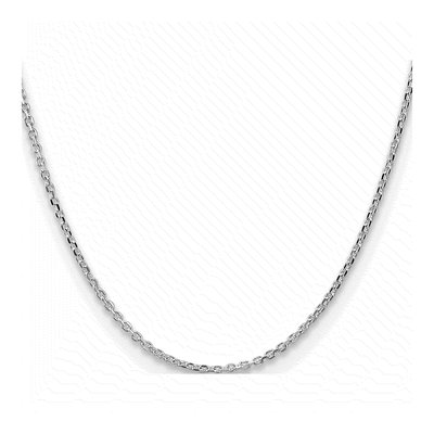 Sterling Silver 2.1mm Diamond-Cut Forzantine Chain – view 3