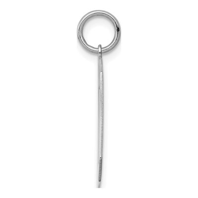 Sterling Silver Number 0 Pendant – view 2