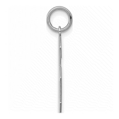 Sterling Silver Number 6 Pendant – view 3