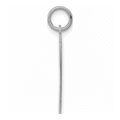 Sterling Silver Number 9 Pendant – view 2